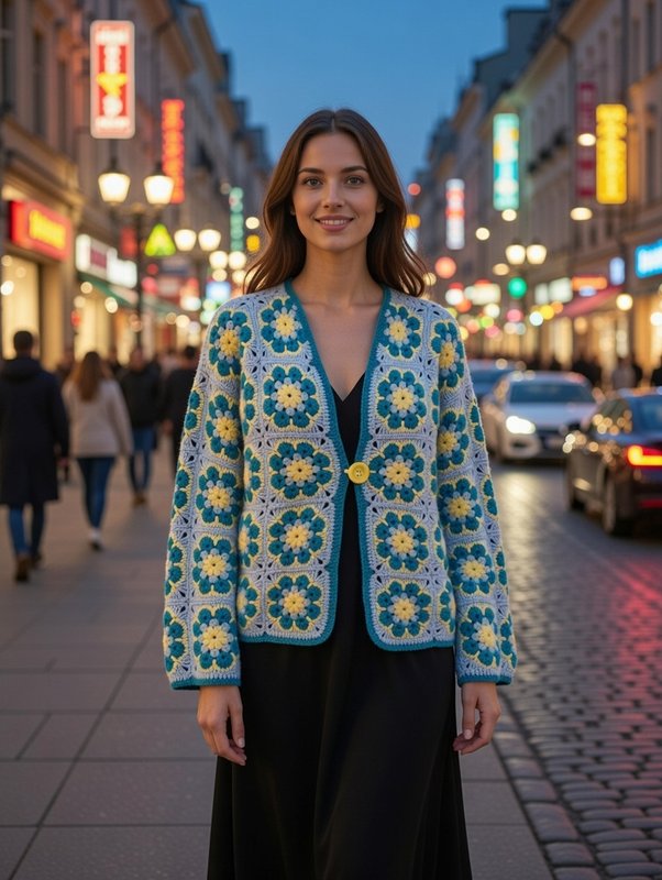 City Lights and Late Nights — Design Motif Jacket