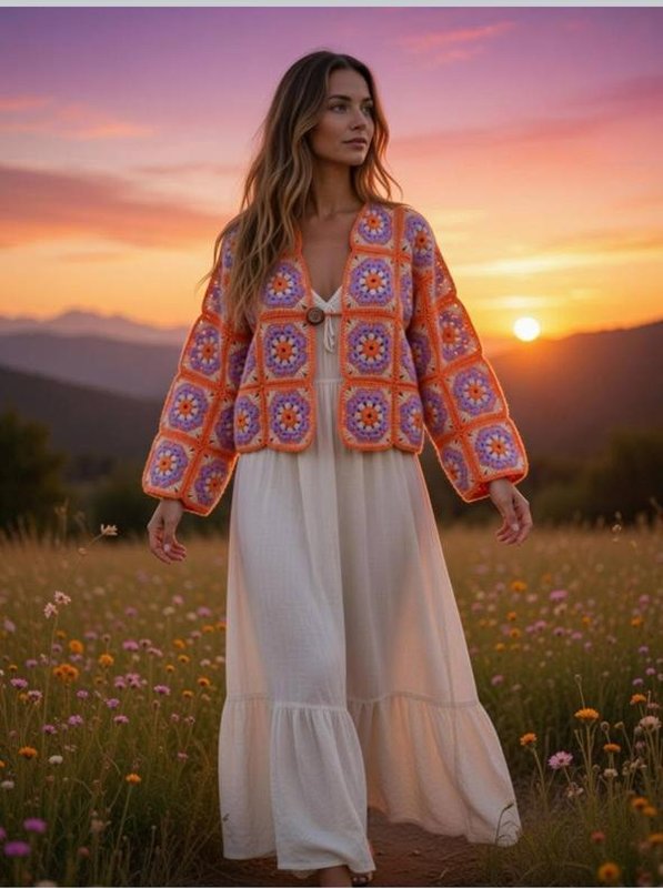 Meadow of Meltdowns — Design Motif Jacket